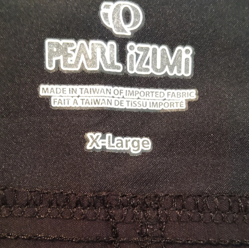 Pearl Izumi Black Nylon Spandex Shorts‎ Sz XL